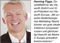 Haworth: Umbau zur europischen Firma