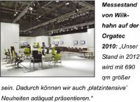 Orgatec-Beteiligung 2012: Moderate Wachstums-Erwartung