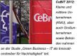 CeBIT 2012/Green Business/Brombel-Branche: Wichtiger Standortfaktor